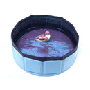 Foldable Bathing Swimming Tub Outdoor Indoor Pet Supplies for Puppy Kitten Ki