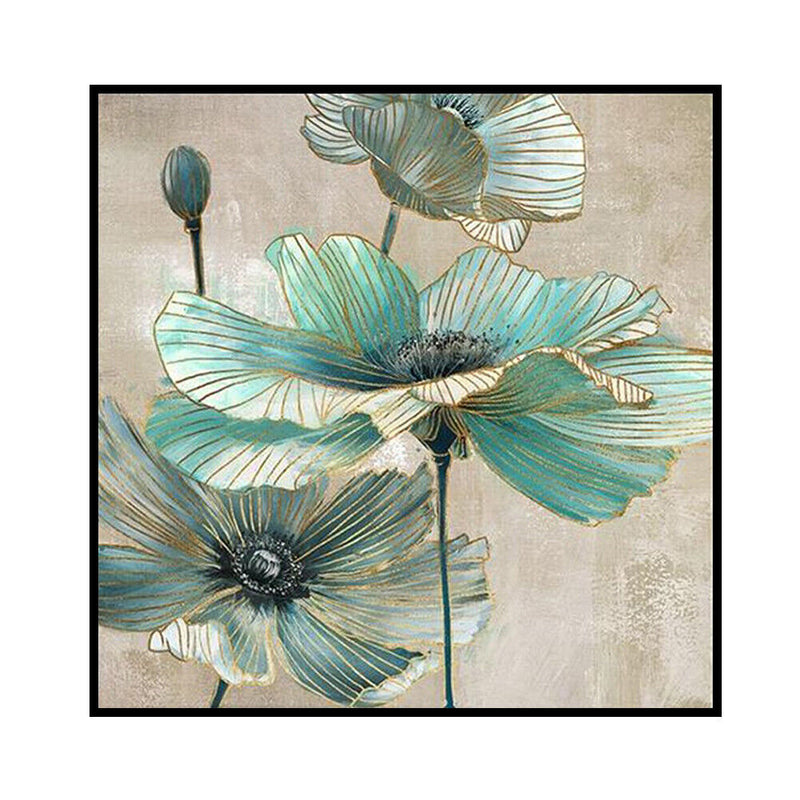 Full Embroidery Cotton Thread Cross Stitch 11CT Counted DIY Lotus Leaf Kit