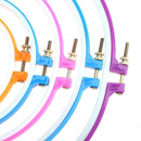 5pcs Plastic Cross Stitch Embroidery Hoop Ring Craft Sewing Machine Frame Newly