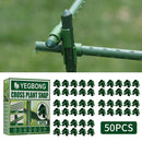 50x Garden Orchard Adjustable Plant Green Connector Flower Rattan Buckles Newly