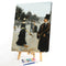 Frameless Oil Painting Arts Picture By Number Square People Hand Painted Craft