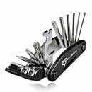 16 in 1 RockBros Bicycle Repair Tool Bike Pocket Multi Tool Functio. R7W1 hot.