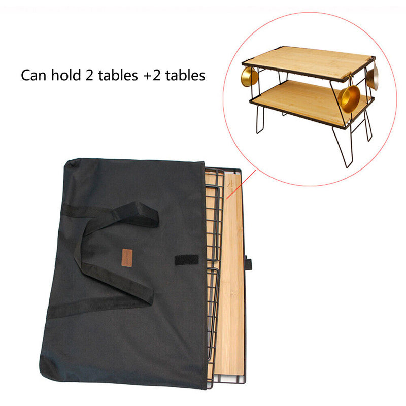 Portable Folding Net Table Storage Bag Camping Outdoor Picnic Desk Tote Bag