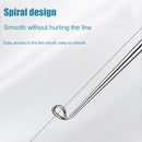 Fishing Fly Nail Knot Tying Tyer Tool Hook Remover Fishing Tackle (Black) Newly