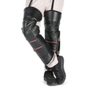Reflective Strips Riding Kneepad Keep Warm Fleece Thickening Winter Knee Brace