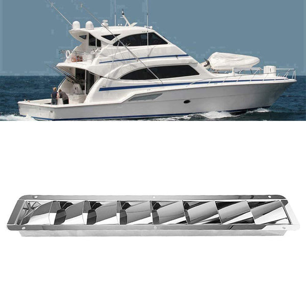 Yacht Ventilation Blade Marine Parts Vent Grill Cover 8 Slots Louvered Vents