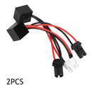2pcs T10 Turn Signals LED Light Headlight Decoder Error Canceller Adapter