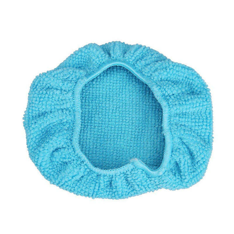 Microfiber Long Handle Window Cleaning Brush Windshield Cleaner (Lake Blue)
