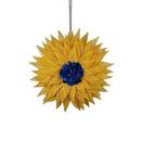 Ukrainian Flag Sunflower Car Pendant Auto Rearview Mirror Ornaments X8D0 E6B4