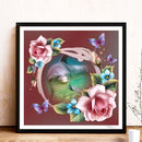 5D DIY Diamond Painting Kits Dolphin Full Square Drill Mosaic Rhinestone Pict