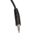 #QZO 3.5mm Male to 2 RCA Female Stereo Audio Cable Converter Adapter DC3