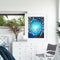 Peach Flower Oil Paint By Numbers Hand Painted Frameless Painting Home Ornament