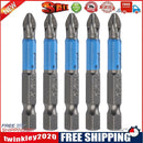 50mm PH2 S2 Cross Bit Drill Head Hex Shank Screwdriver Drill Bit (10pcs)