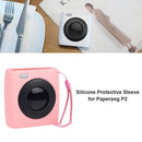 Silicone Protective Case Cover for Paperang P2 Mini Pocket Printer (Pink) Newly