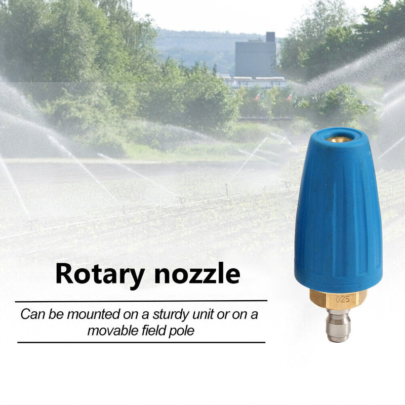 4000psi High Pressure Cleaning Water Spray Nozzle Ceramic Core Rotary Spray