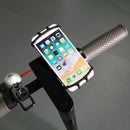 Rotatable MTB Road Bike Mobile Phone Holder Bicycle Handlebar Stand (Black)