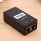 5pcs 48V 0.5A 24W Desktop POE Power Injector Ethernet Adapter Surveillance