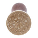 Retro Wax Seal Stamp Magic Array Wood Seal DIY Envelope Decorative (D)