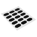 15st Handwerk Etiketten Blackboard Aufkleber Tafel Paste Abziehbilder für Glas-B