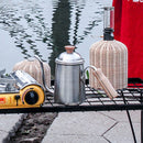 450g Gas Cylinder Cover Rattan Gas Tank Protector for Outdoor Camping Hiking