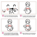 Cute Paper Viscid Stickers For Pregnant Women Put Photography Up Belly J6D2