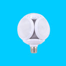 Mini LED Football Bulb Foldable Light Fan Blade Folding Bulbs (90mm/110V) Newly