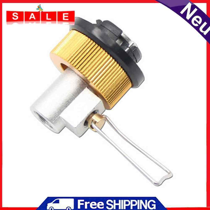 Outdoor Cassette Stove to Flat Gas Tank Adapter Valve Mutual Filling Shifter