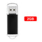 CW10029 High Speed USB 2.0 Flash Drive Clear Cap Thumb Drive (2GB Black)