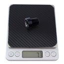 M15 MTB Bike Cranks Screw Aluminum Crankset Cover Crank Bolt Caps (Black L)