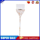 Water Crack Pattern Hair Coloring Brush Hairdressing Dye Brush (White)