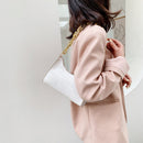 Women Alligator Pattern Pure Color Underarm Bag Casual Thick Chain PU Handbags