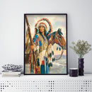 5D Diamond Painting Full Round Drill indians Picture of Rhinestone