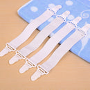 Bedding Holder Fastener Elastic Belt Bed Sheets Buckle Mattress Clip Grippers