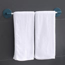 5 Bar Wall Mounted Rotating Towel Rack Bathroom Bath Towel Holder (White) Newly