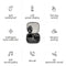 Wireless Earbuds Fast Connecting Earbuds with Mini Auto Charging Case Sports