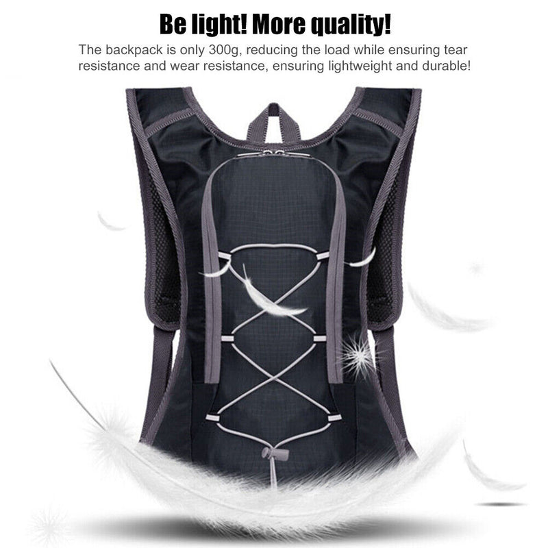 Outdoor Sports Cycling Water Bag Hydration Pack Bladder Backpack (Black) Newly