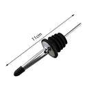 Steel Tapered Liquor Pourer Wine oil Bottle pour Spout Stopper I1E3