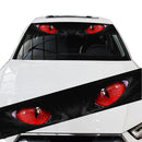 Car Stickers 130x21cm Reflective Front Rear Windshield Decals (Cat Eye) Newly