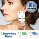 Heated Eyelash Curler Electric Lash Curler w/ Silicone Heating Pads Lasting`