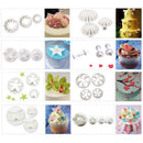 Carnation Mother's Day Bakeware Sugarcraft Fondant Plunger Biscuit Mold Bake