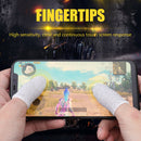 2pcs Breathable Game Controller Finger Cover Sweat Proof Gaming Thumb Sleeve