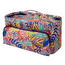 Oxford Cloth Printing Wool Crochet Storage Tote Knitting Yarn Bag (C Leaf) Newly