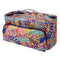 Oxford Cloth Printing Wool Crochet Storage Tote Knitting Yarn Bag (C Leaf) Newly
