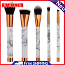 5pcs Makeup Brush Kit Eyebrow Blush Foundation Powder Beauty Cosmetic Brush