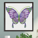 5D DIY Special Shaped Diamond Painting Butterfly Embroidery Craft Kits Wall Art