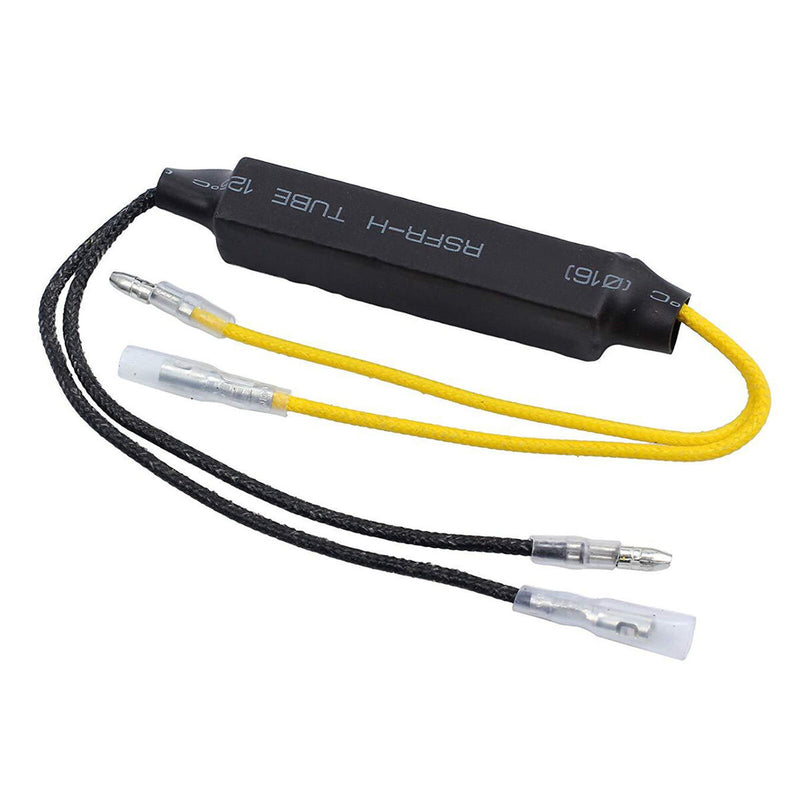Motorcycle LED Light Load Resistor Turn Signal Adapter (Bilateral Lead)