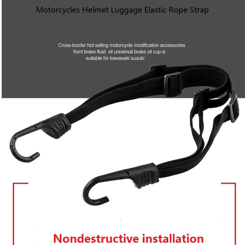 59cm Strap Motorcycle Helmet Gears Fixed Buckle Rope Retractable Protective