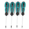Manual Insulated Screw Driver Triangle Screwdriver Repair Hand Tool (4pcs) Newly