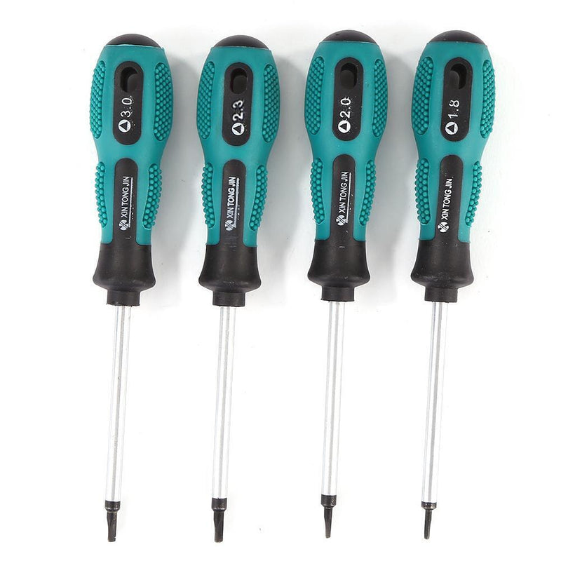 Manual Insulated Screw Driver Triangle Screwdriver Repair Hand Tool (4pcs) Newly