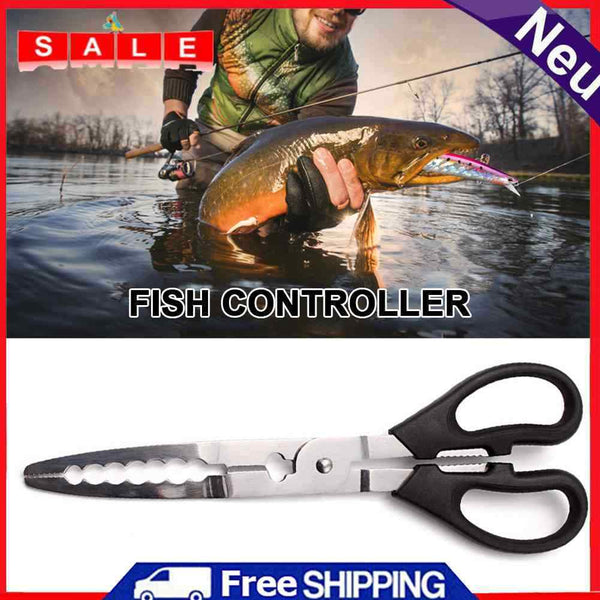 Fishing Pliers Portable Fish Crab Grabbing Tool Accessories for Fisherman Angler
